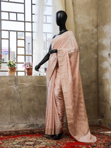 Banarsi Saree - Powder Blush