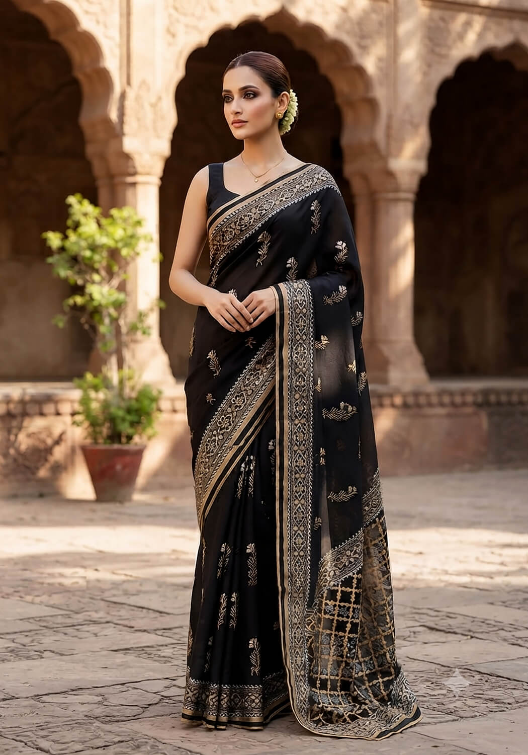 Premium Block Print - Black
