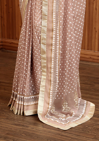 Hand Block Printed - Light Mauve