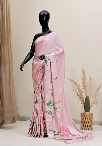 Premium Digital Printed - Soft Peachy Pink