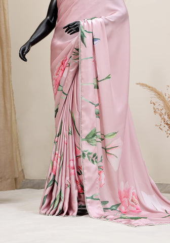 Premium Digital Printed - Soft Peachy Pink