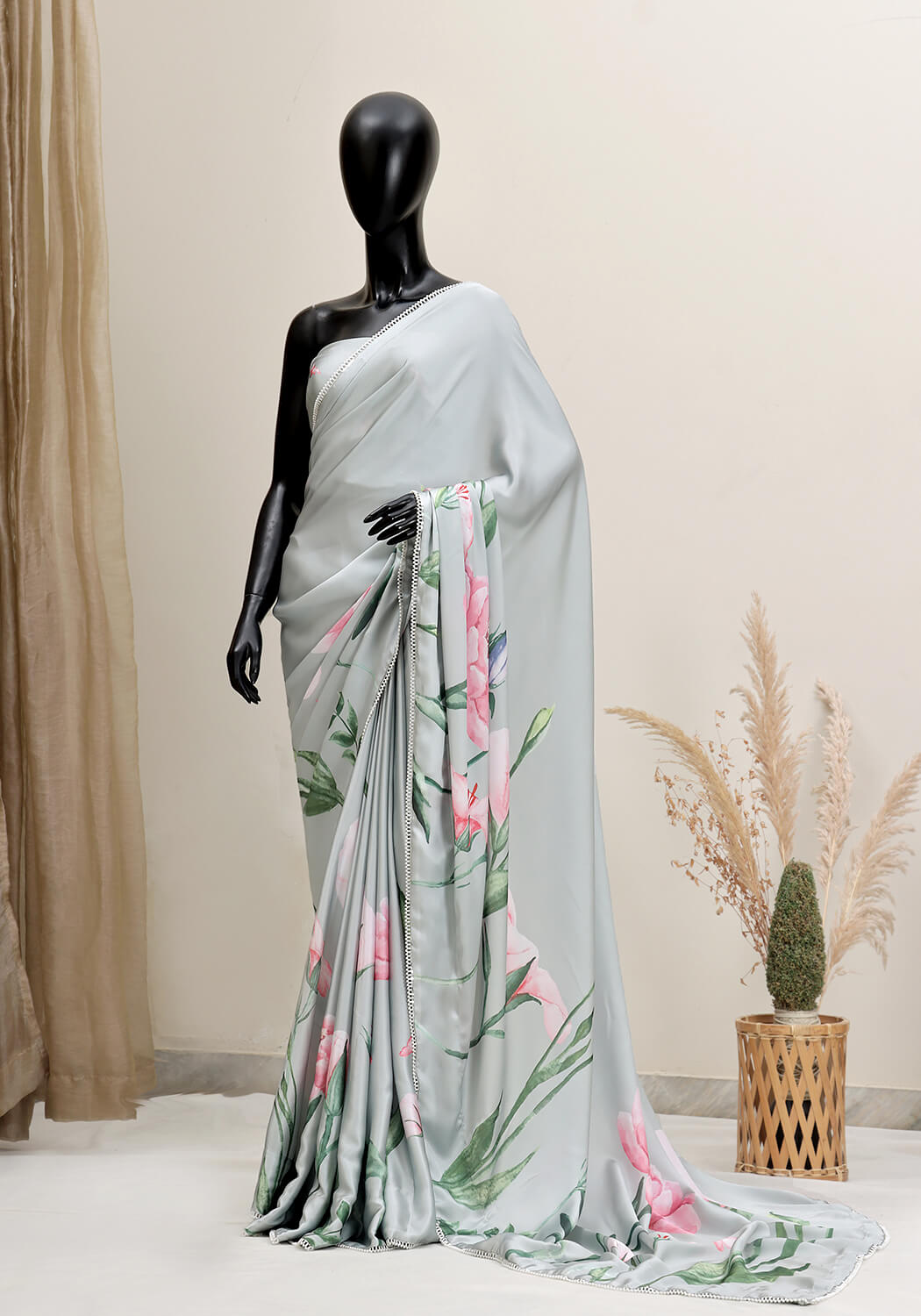 Premium Digital Printed - Shy Green