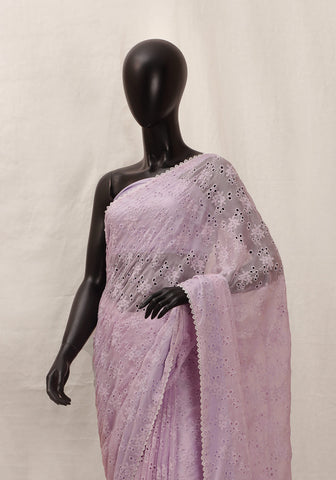 Chiffon Chicken Kaari - Pastel Lavender