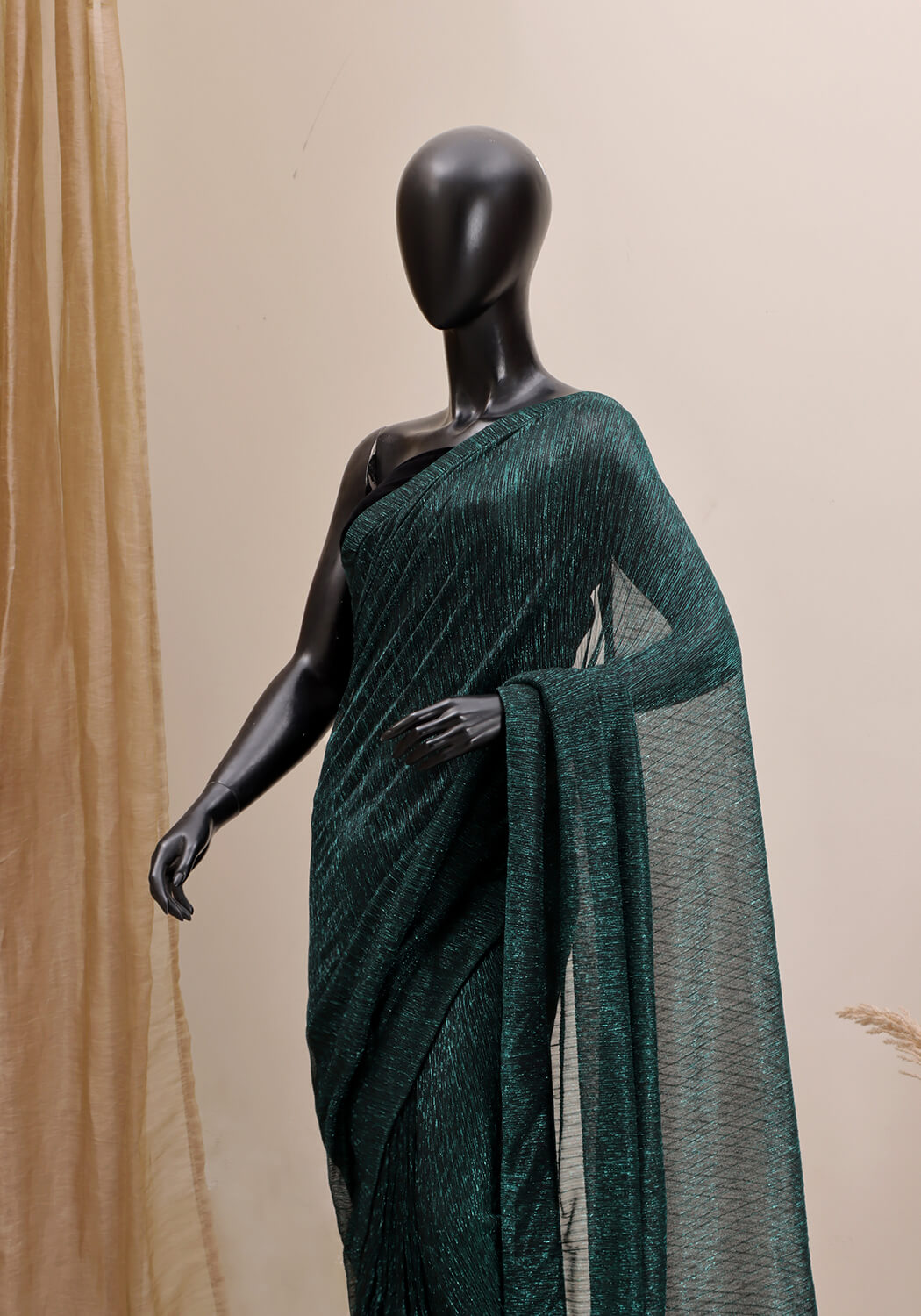Moon Light Net - Teal & Black