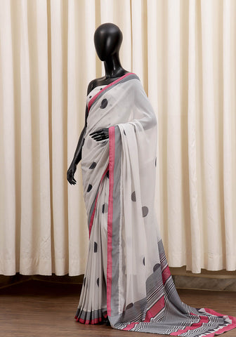 Chiffon Digital Printed - Polka Dots