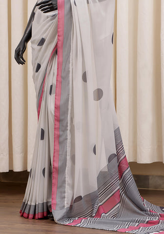 Chiffon Digital Printed - Polka Dots