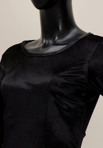 Velvet Blouse - Black