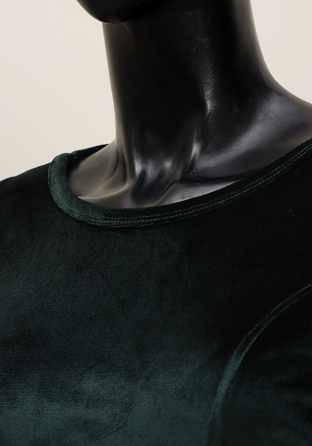 Velvet Blouse - Emerald Green