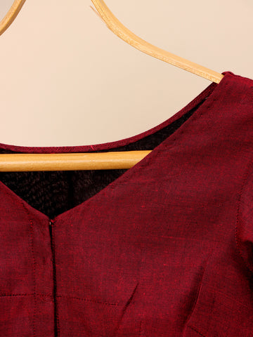 Blouse Stitched – Maroon