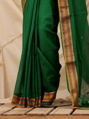 Cotton Lawn Embroidered - Indian Green