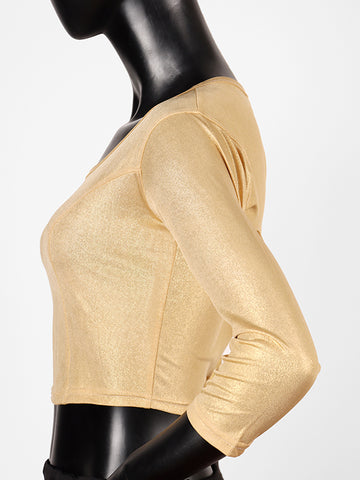 Shimmer Blouse - Golden