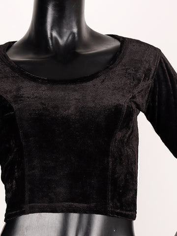 Black Velvet Blouse